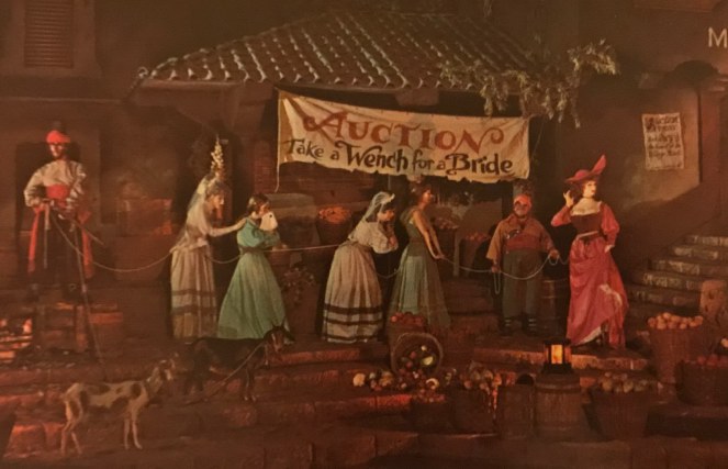 Pirates auction scene Magic Kingdom
