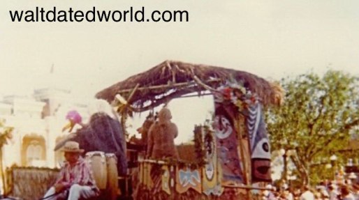 Walt Disney World Tencennial Adventureland float