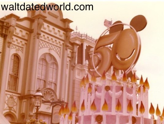 Mickey Mouse Birthday cake float