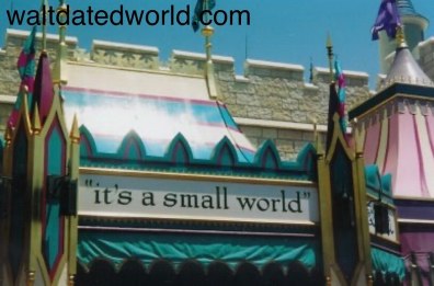 Former entrance to It's a Small World Walt Disney World