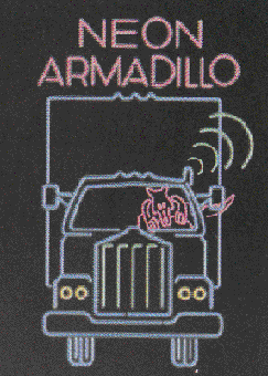 Neon Armadillo logo sign Pleasure Island Walt Disney World