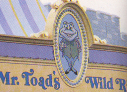 Original entrance to Mr. Toad's Wild Ride