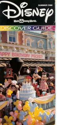 Walt Disney World Discover guide featuring Mickey's Birthdayland