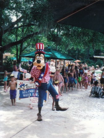 Goofy River Country All American Water Party Walt Disney World