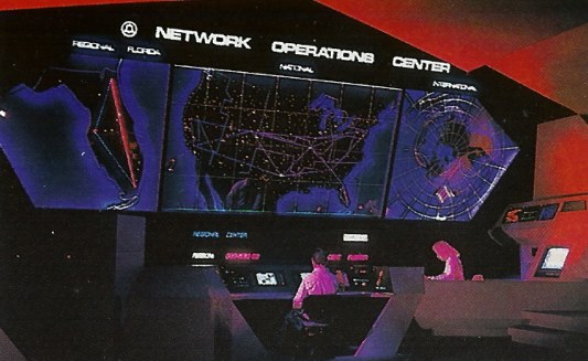 Epcot Spaceship Earth Network Operations Center
