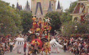 Mickey Mania parade