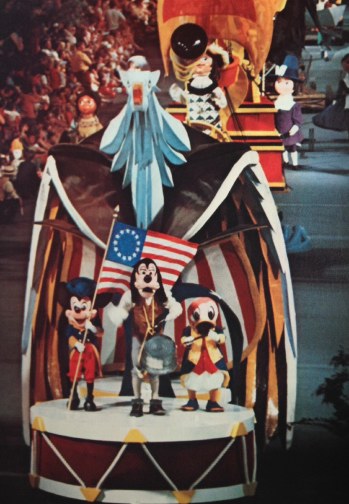 America on Parade Walt Disney World Spirit of 76 float