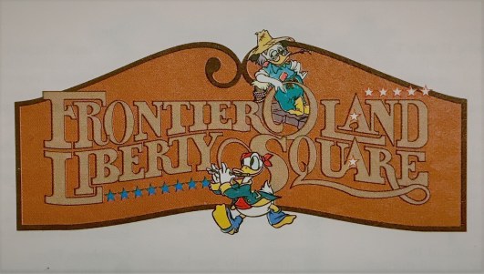 Walt Disney World Magic Kingdom Frontierland Liberty Square logo