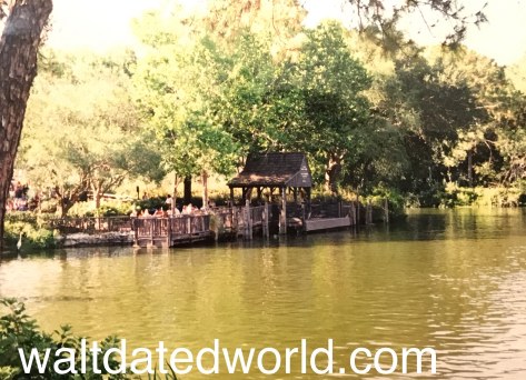 Former Davy Crockett Canoe dock Walt Disney World