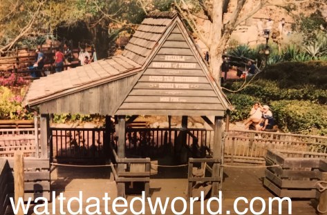Former Davy Crockett canoe dock Walt Disney World
