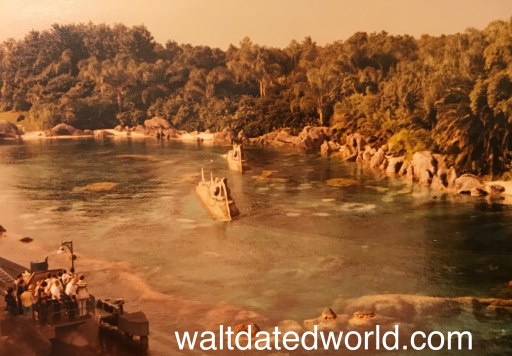 View of 20,000 Leagues Under the Sea from Skyway Walt Disney World