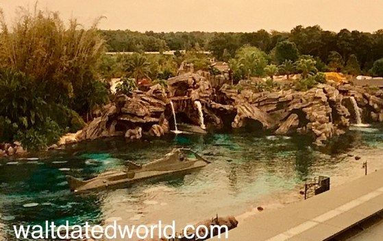 View of 20,000 Leagues Under the Sea from Skyway.