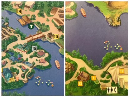 Asia and Dinoland Water Elements Disney Animal Kingdom