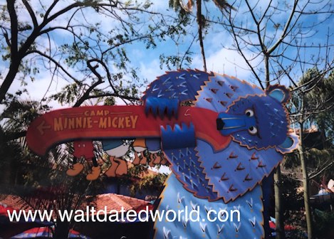 Disney Animal Kingdom Camp Minnie-Mickey sign