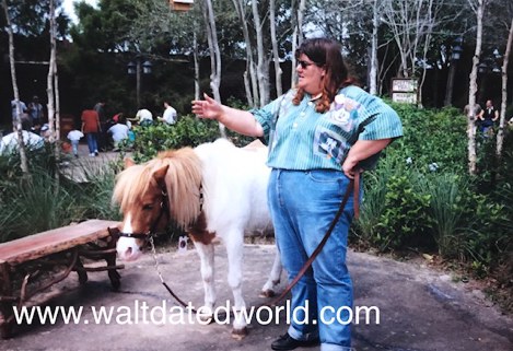 Disney Animal Kingdom Rosie the pin trading pony at Camp Minnie-Mickey