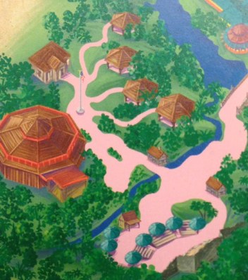 Disney Animal Kingdom Camp Minnie-Mickey Map 