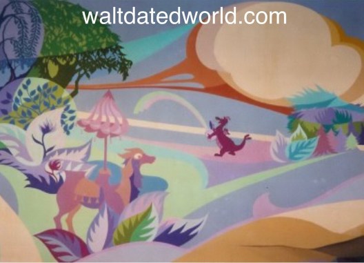 Figment painting mural epcot