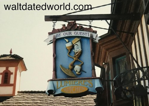 Lumiere's Kitchen restaurant Walt Disney World