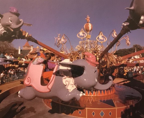 Second version of Dumbo ride Walt Disney World