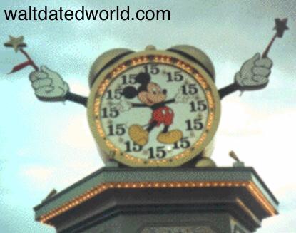 Walt Disney World 15 Year clock