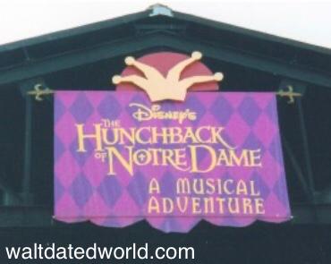 Hunchback of Notre Dame Musical Disney MGM Studios