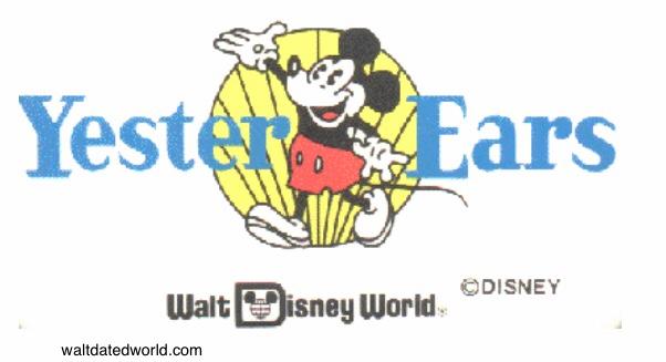 YesterEars shop logo Pleasure Island Walt Disney World