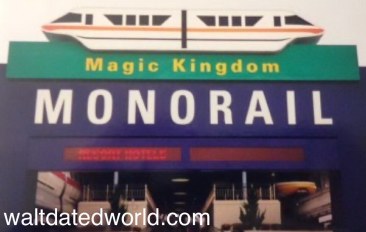Walt Disney World monorail entrance