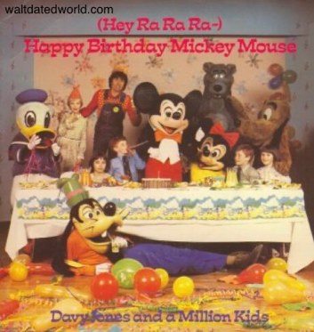 Davy Jones Mickey Mouse Birthday song