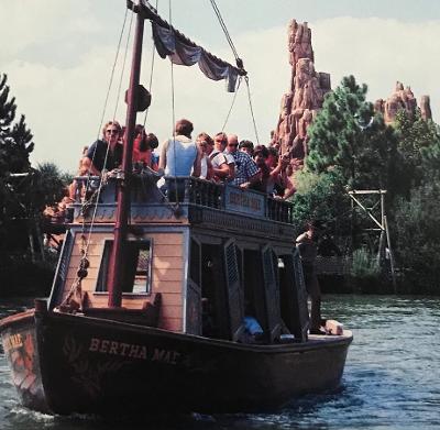 Mike Fink Bertha Mae Keel Boat Walt Disney World