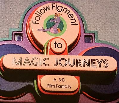 Magic Journeys 3D movie sign Epcot