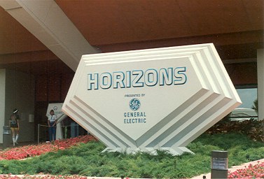 Horizons GE sign