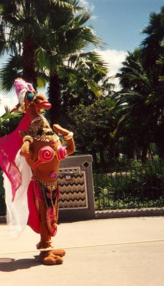 Aladdin's Royal Caravan camel belly dancer Disney MGM Studios