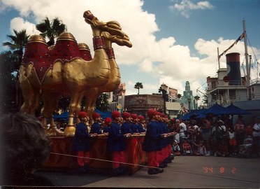 Aladdin's Royal Caravan camels Disney MGM Studios