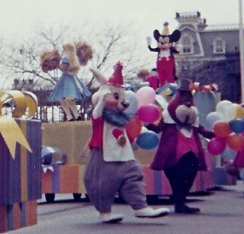 White Rabbit Mickey parade