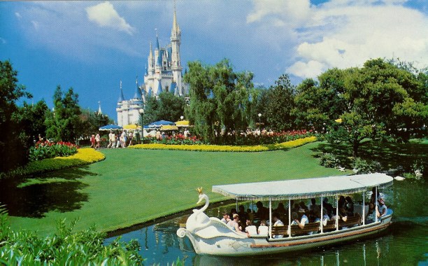 Swan Boat postcard
