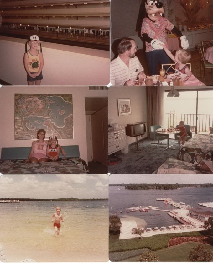 Contemporary Resort Hotel rooms 1984 Walt Disney World