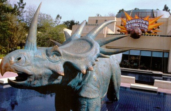 Disney Animal Kingdom Countdown to Extinction old entrance