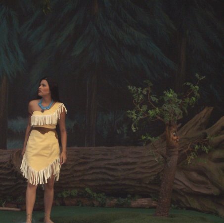 Pocahontas and Sprig Disney's Animal Kingdom