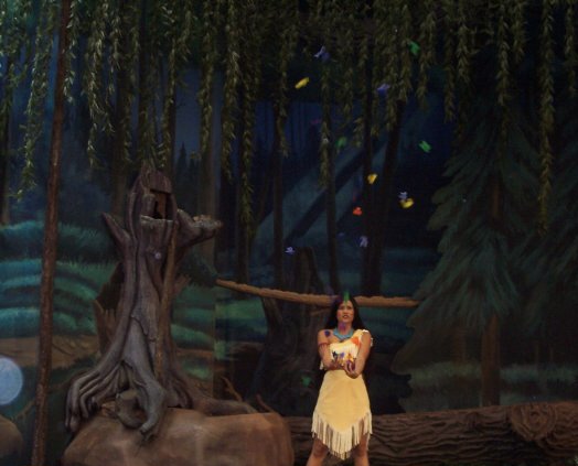 Pocahontas and the colors of the wind Disney's Animal Kingdom