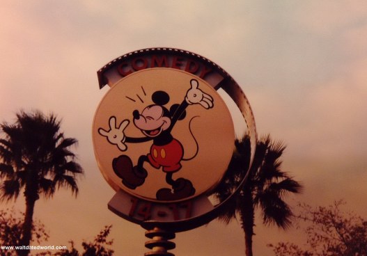 Mickey Comedy parking lot Disney MGM Studios