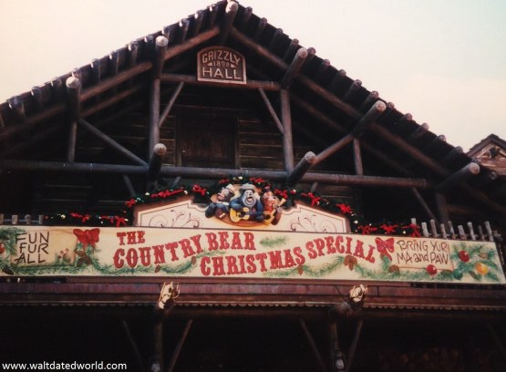 Country Bear Christmas Special show