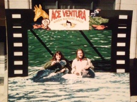 Ace Ventura photo backdrop Disney MGM Studios